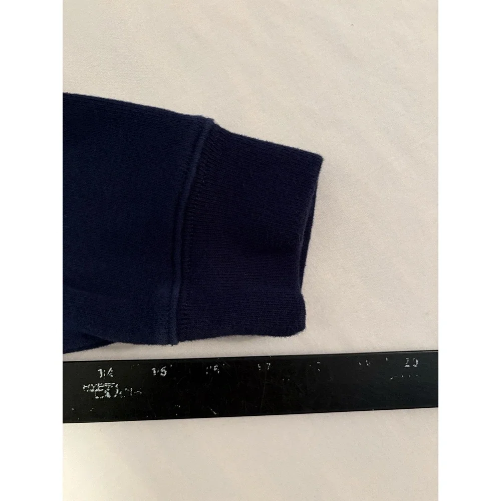 Polo Ralpj Lauren 1/4 Zip Sweater Men's Size Large Blue Long Sleeve Pullover